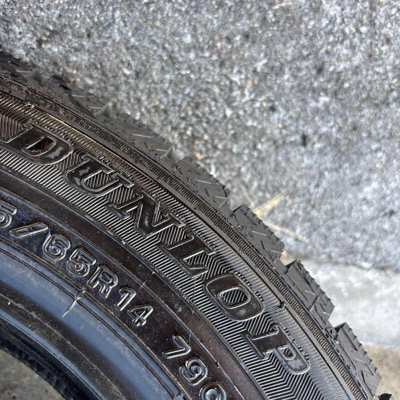 165/65R14 DUNLOP 中古スタッドレスタイヤ4本セット:16000円