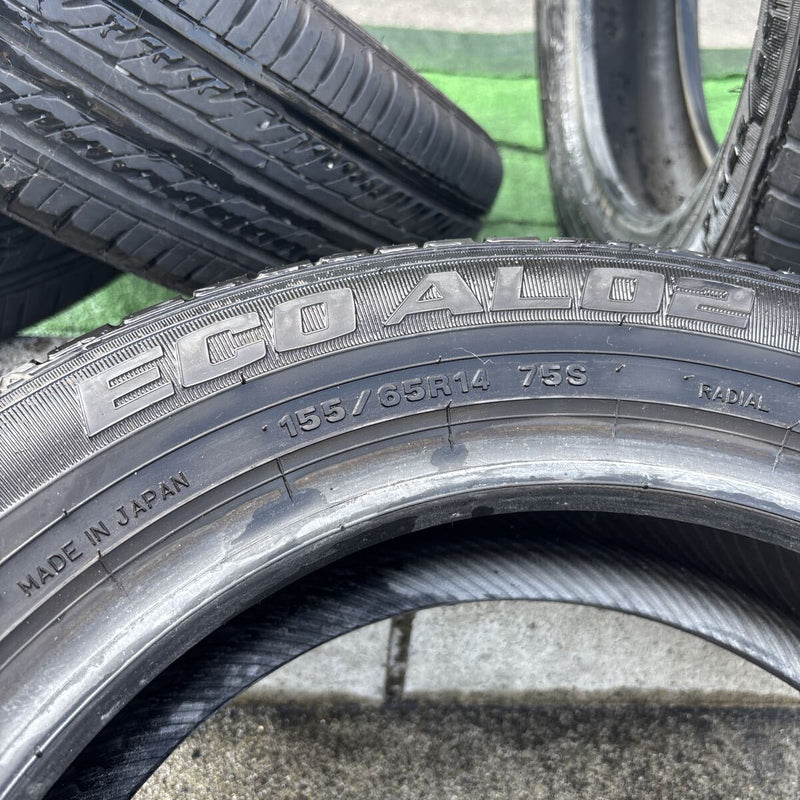 155/65R14 グッドイヤー　2022年製 夏タイヤ4本セット　12000円