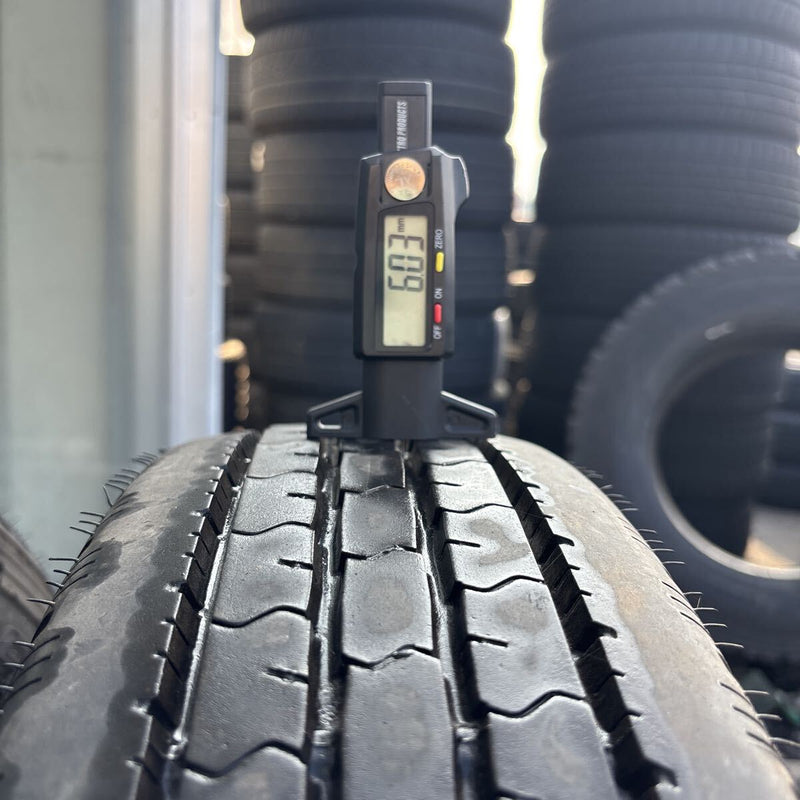 195/85R15 ダンロップ SPLT33 中古夏タイヤ 2本:10000円