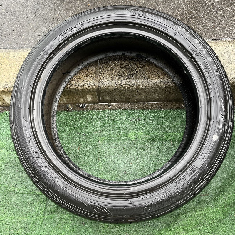 165/55R15 DUNLOP EC202 中古夏タイヤ1本:4500円