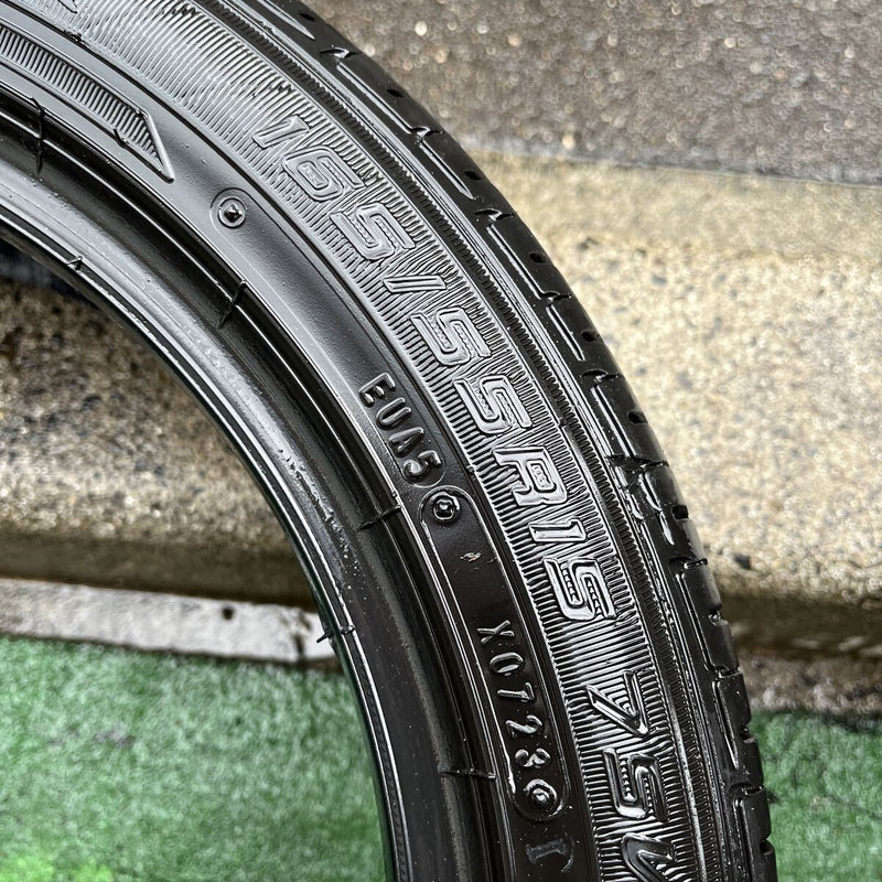 165/55R15 DUNLOP EC202 中古夏タイヤ1本:4500円