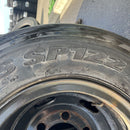 750R18, 14PR 鉄ホイールセット　6H, DUNLOP, SP122 6本セット:36,000円