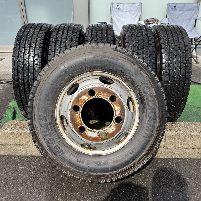 225/75R16 ホイールセット　YOKOHAMA, IG91 いすゞ　16×6.0J 6H 6本セット:72,000円