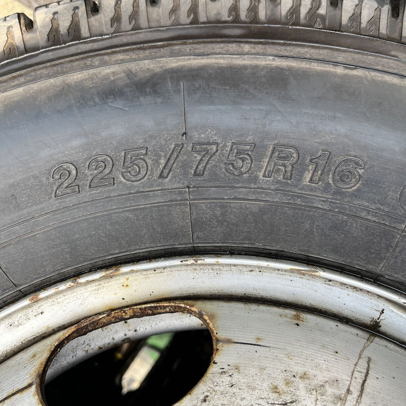 225/75R16 ホイールセット　YOKOHAMA, IG91 いすゞ　16×6.0J 6H 6本セット:72,000円