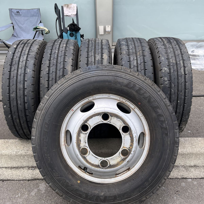 225/75R16 ホイールセット　DUNLOP, SPLT50 いすゞ　16×6.0J, 6H 6本セット:72,000円