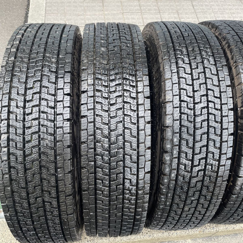 225/80R17.5 中古地山　ヨコハマ　9分山　激安美品　6本セット:58000円