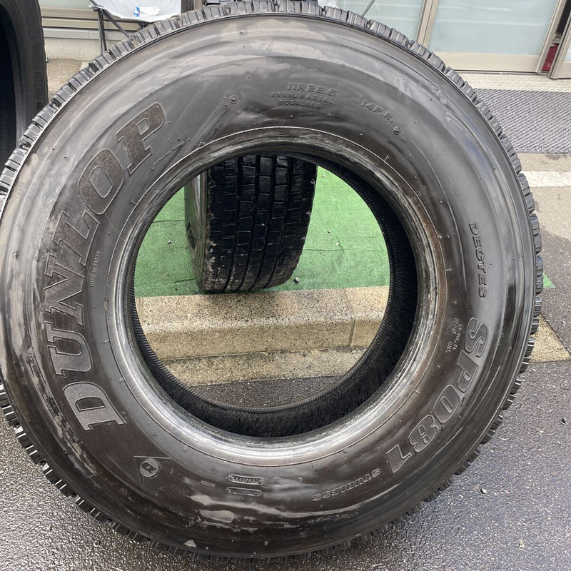 11R22.5 中古地山 ダンロップ　2023年 激安美品　２本セット:36000円