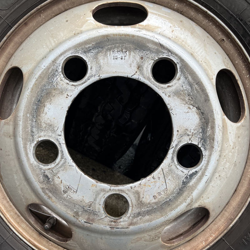 195/85R16 BRIDGESTONEホイールセット　M804 16×5.5J 5H キャンター　 6本セット:72,000円