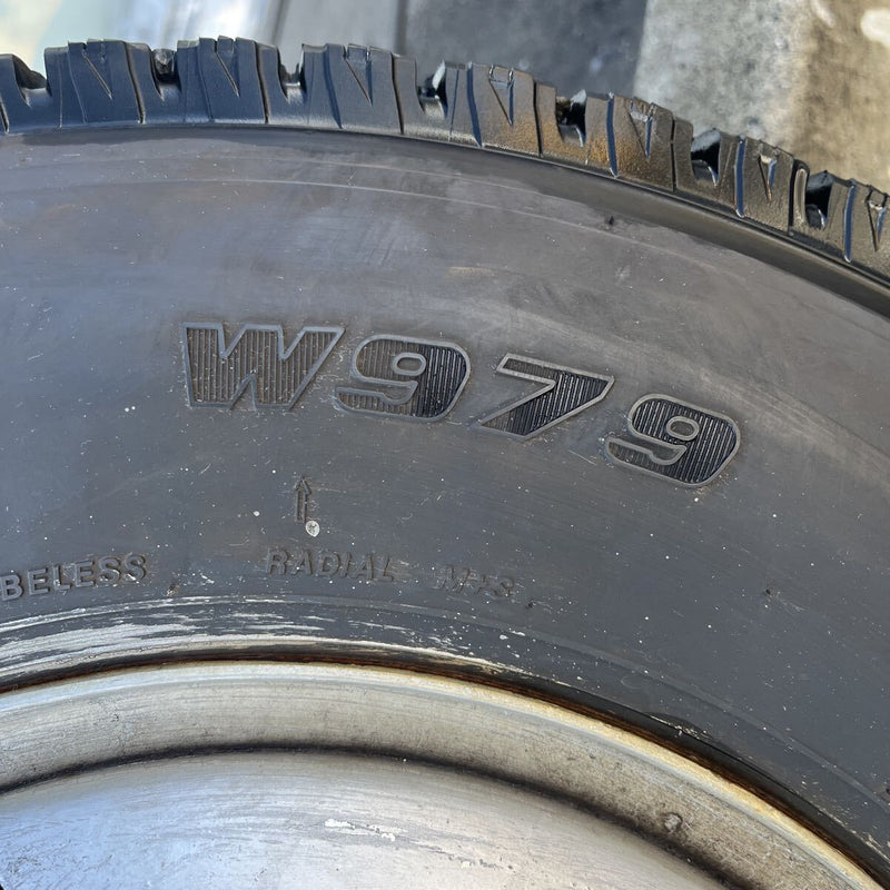 205/85R16 BRIDGESTONEホイールセット　W979 16×5.5J キャンター用 4本セット:47,000円