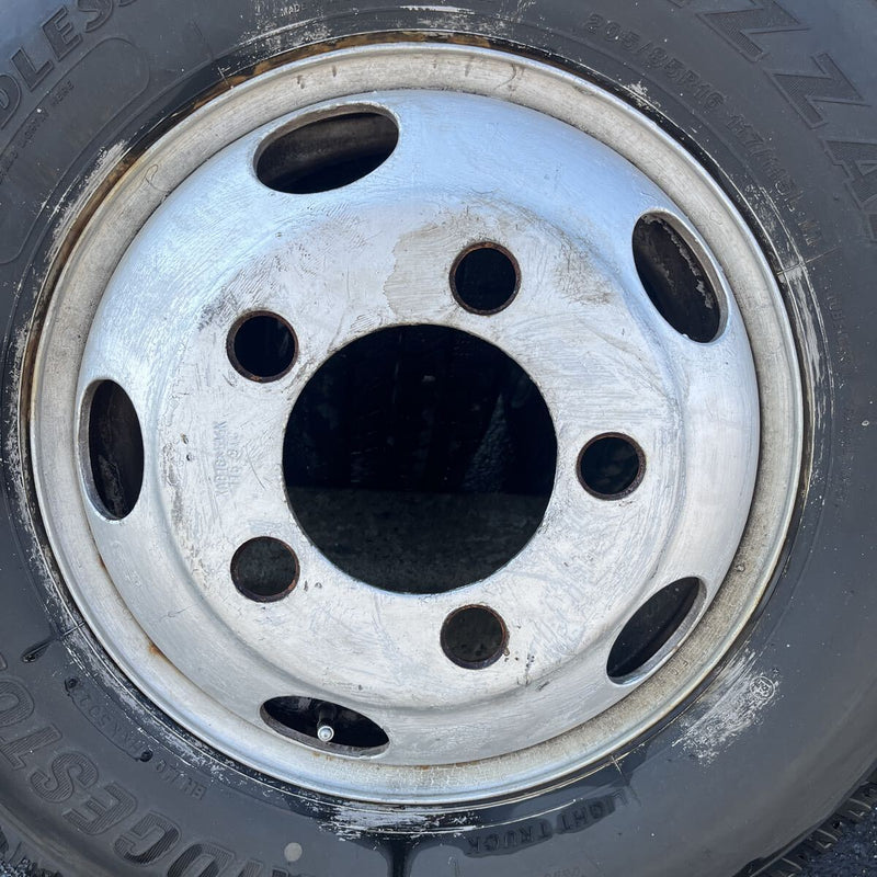 205/85R16 BRIDGESTONEホイールセット　W979 16×5.5J キャンター用 4本セット:47,000円