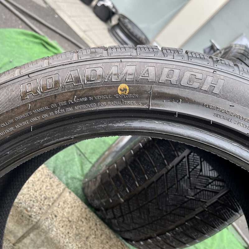 275/40R19, 105V 輸入品　激安美品　2023年製 　2本セット:19,000円
