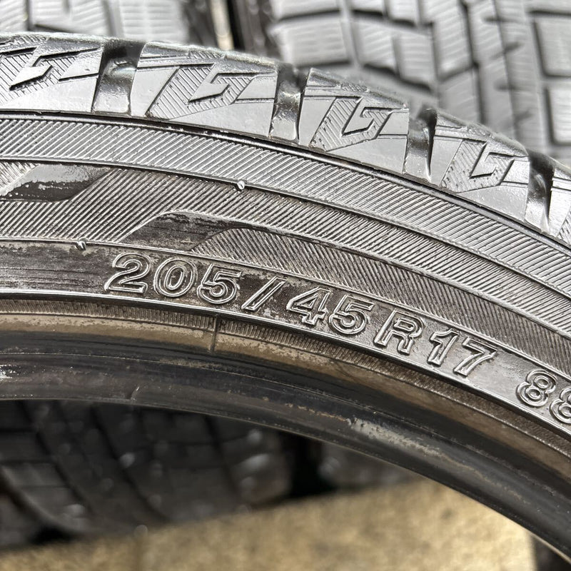 205/45R17 YOKOHAMA. ig60. 激安美品　4本セット:24000円