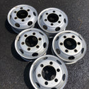 鉄ホイール　RAEA 15×5.5 6穴(205/85R15などのトラックタイヤに使用) 4本＋1本セット：17500円