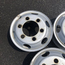 鉄ホイール　RAEA 15×5.5 6穴(205/85R15などのトラックタイヤに使用) 4本＋1本セット：17500円