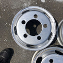 鉄ホイール　15×5 5穴(195/75R15などのトラックタイヤに使用) 4本＋1本セット：17000円