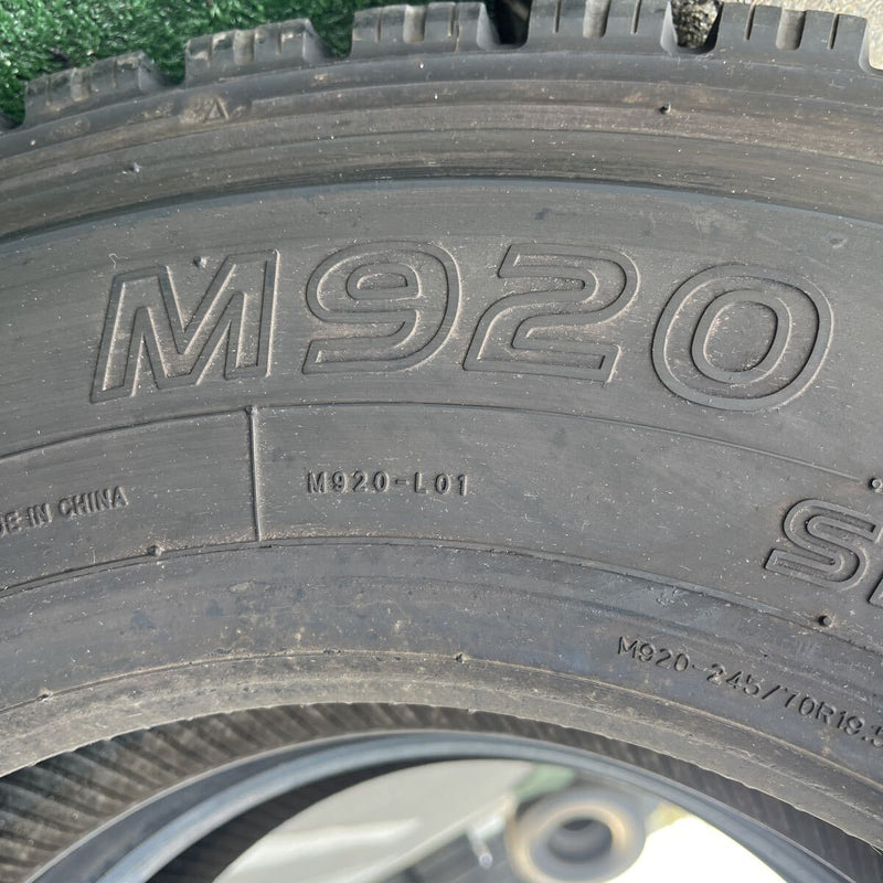 245/70R19.5 TOYO, M920 激安美品　2022年製 2本セット:22,000円
