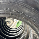 185/85R16 DUNLOP SPLT50M 中古たて溝　4本＋1本セット:25000円