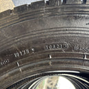 185/85R16 DUNLOP SPLT50M 中古たて溝　4本＋1本セット:25000円