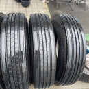 225/80R17.5、ブリヂストン 2023年 激安美品 中古地山　 6本セット:48000円