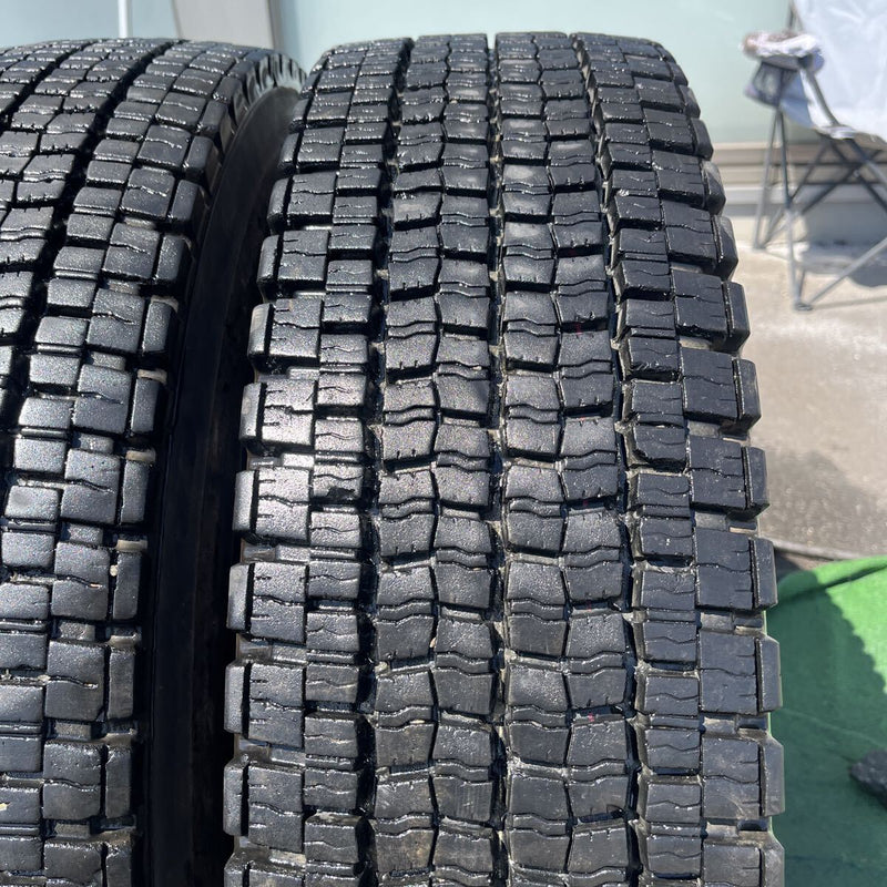 225/90R17.5 DUNLOP, SP001 激安美品　2018年製 2本セット:11,000円