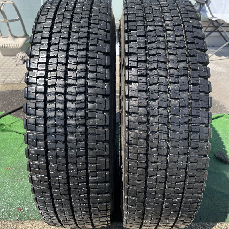 225/90R17.5 DUNLOP, SP001 激安美品　2018年製 2本セット:11,000円