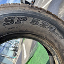 225/80R17.5 DUNLOP SP52中古たて溝　１本:6000円
