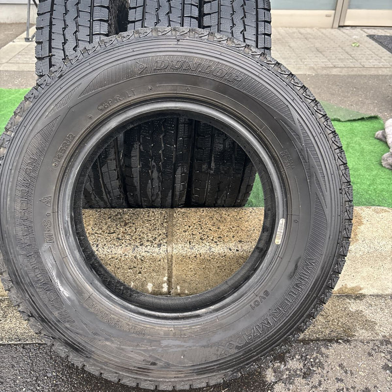 145R12 6PR ダンロップ　SV01 2021年製　4本セット　8000円