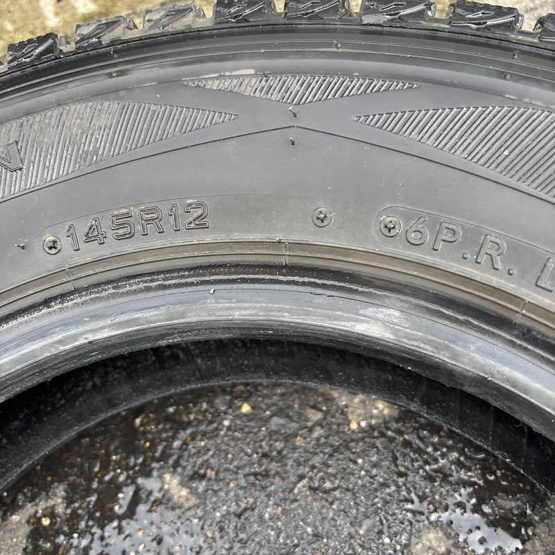 145R12 6PR ダンロップ　SV01 2021年製　4本セット　8000円