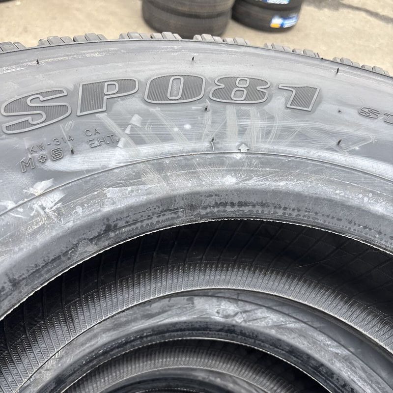 245/80R17.5 ダンロップ SP081 2024年製 新品 冬タイヤ 6本セット:150000円
