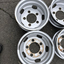 鉄ホイール　 15×5J、5穴　　(195/75R15などのトラックタイヤに使用) 6本セット：19000円