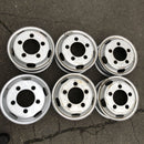 アルミホイール　 15×5J、 5穴（195/75R15などのトラックタイヤ使用) 6本セット：21500円