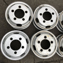 アルミホイール　 15×5J、 5穴（195/75R15などのトラックタイヤ使用) 6本セット：21500円