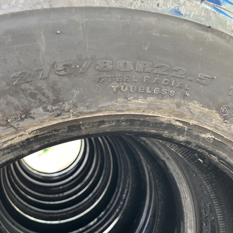 275/80R22.5 DUNLOP, SP001 激安美品　2023年製 8本セット:167,000円