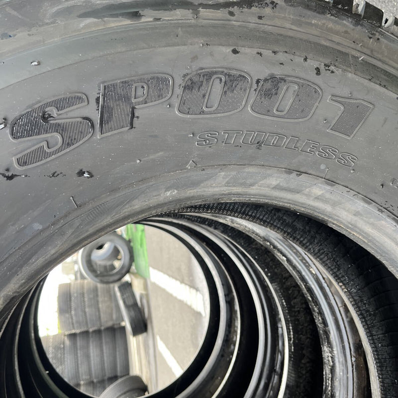 275/80R22.5 DUNLOP, SP001 激安美品　2023年製 4本セット:83,500円