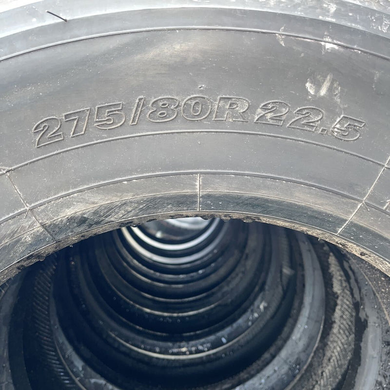 275/80R22.5 YOKOHAMA, 902ZE 激安美品2022年〜2024年製 8本セット:178,000円