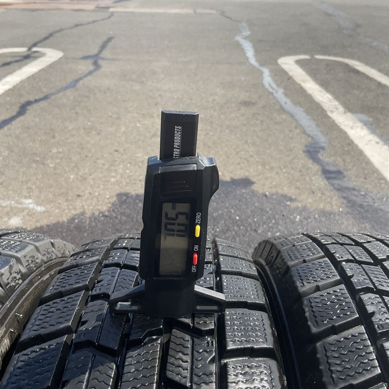 155/65R14 GOODYEAR NAVI7 中古スタッドレスタイヤ4本セット:15000円