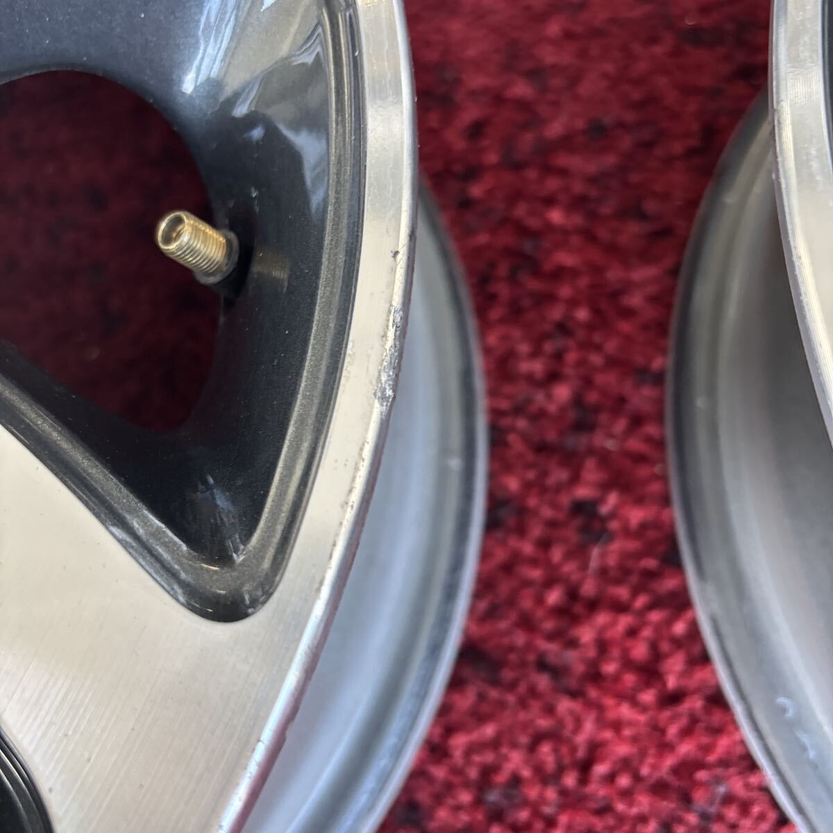 スズキ純正14x4.5J/+50/100/4H/軽自動車用 中古アルミホイール 4本