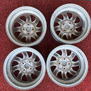 スズキ純正14x4.5J/+50/100/4H/軽自動車用 中古アルミホイール 4本セット:15000円