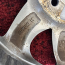 スズキ純正14x4.5J/+50/100/4H/軽自動車用 中古アルミホイール 4本セット:15000円