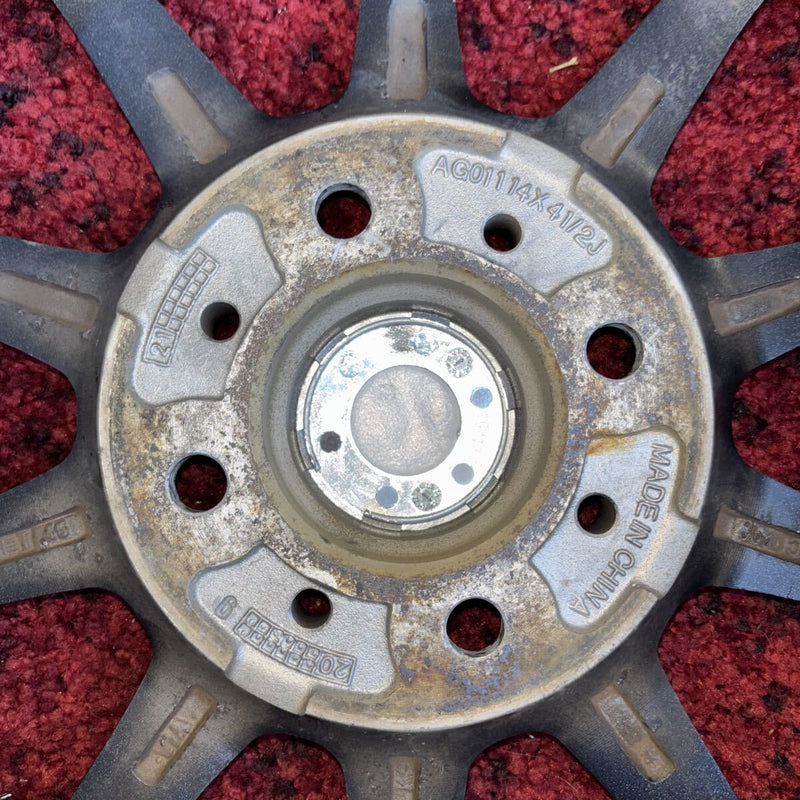 155/65R14 YOKOHAMA ホイール付スタッドレスタイヤ4本セット:33500円 Ｂ