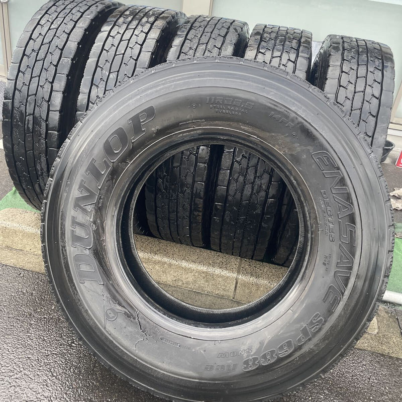 11R22.5 、 ダンロップ　激安美品　　6本セット：108000円