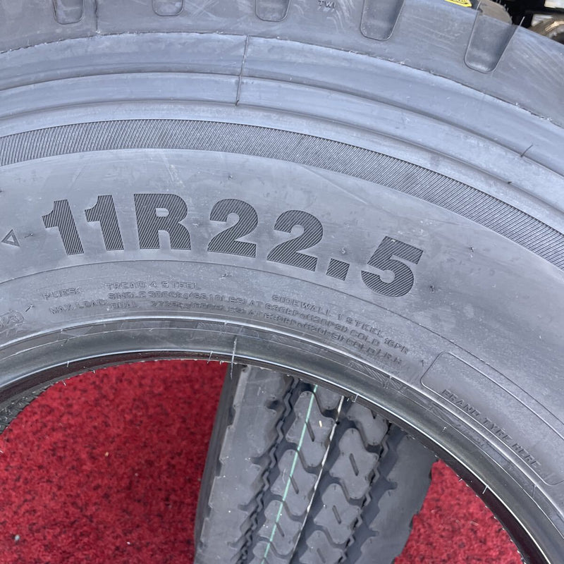 11R22.5 、 16PR ミクスタイヤ　新品　　激安美品　2本セット:54000円