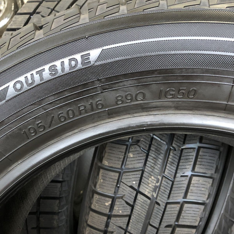 195/60R16 ヨコハマ IG50PLUS 2019年製 未使用品 冬タイヤ 4本セット:29000円