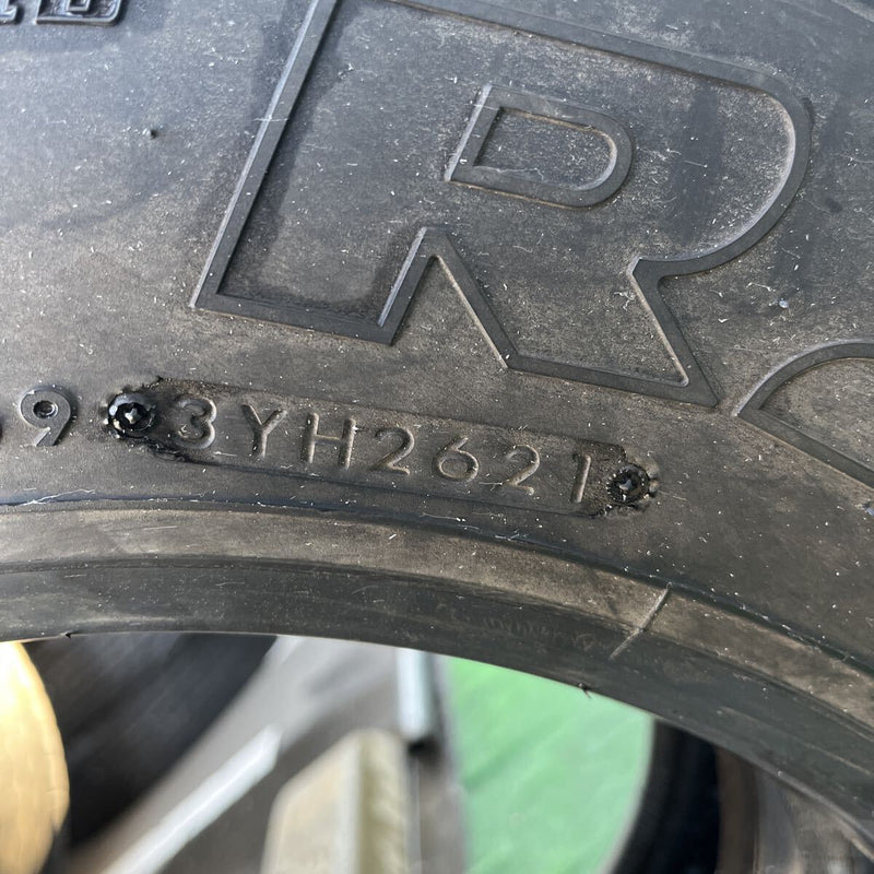 225/80R17.5 BRIDGESTONE, R225 激安美品2021年製 2本セット:12,000円