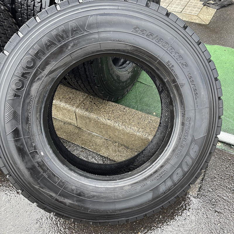 225/80R17.5 激安美品　　YOKOHAMA/ダンロップ　6本セット:42000円