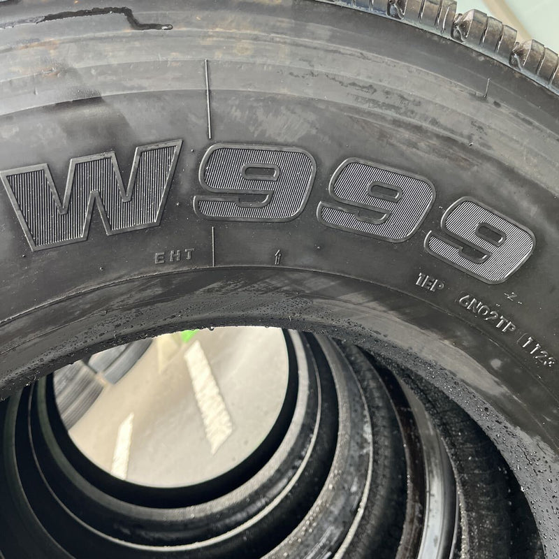 275/80R22.5 BRIDGESTONE, W999 激安美品　2022年製　4本セット:75,000円