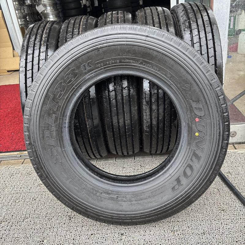 195/85R16 DUNLOP SPLT33 イボ付 ほぼ新品 6本セット:49000円