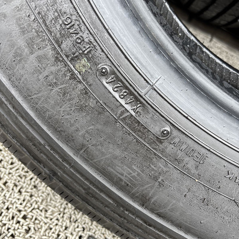 195/85R16 DUNLOP SPLT33 イボ付 ほぼ新品 6本セット:49000円