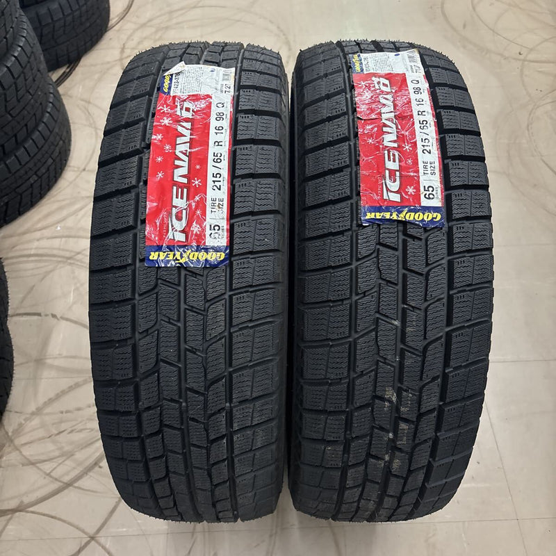 215/65R16 GOODYEAR 2018年製 未使用 冬タイヤ 2本:12000円