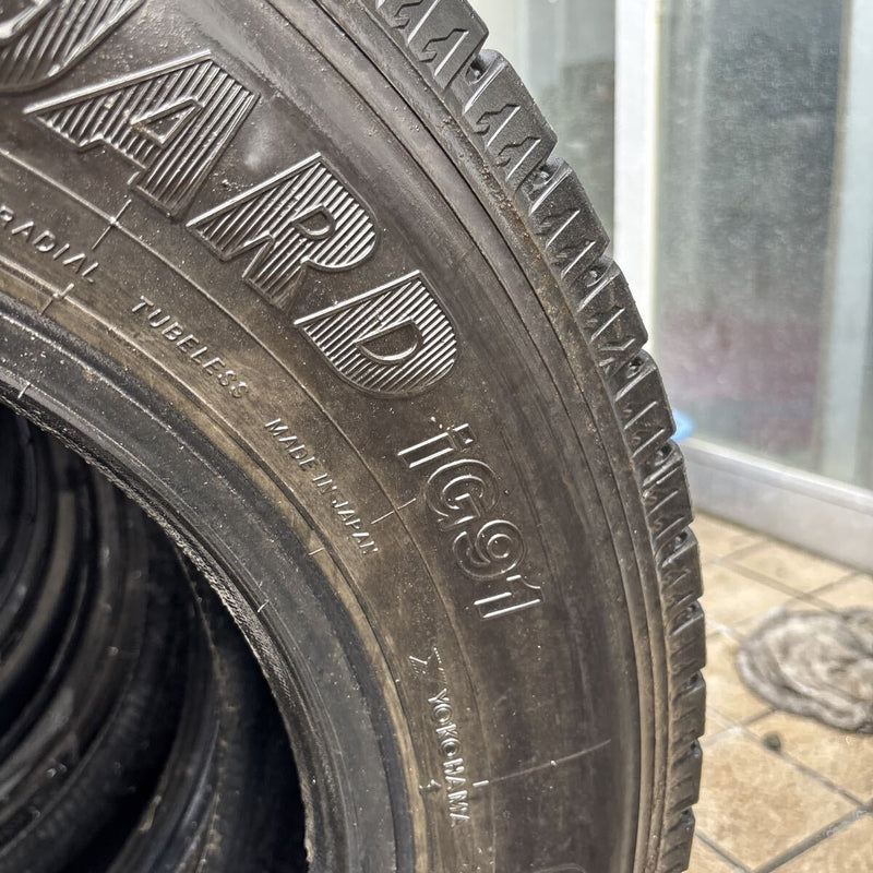 215/70R17.5 LT ヨコハマ IG91 中古冬タイヤ 6本セット:40000円